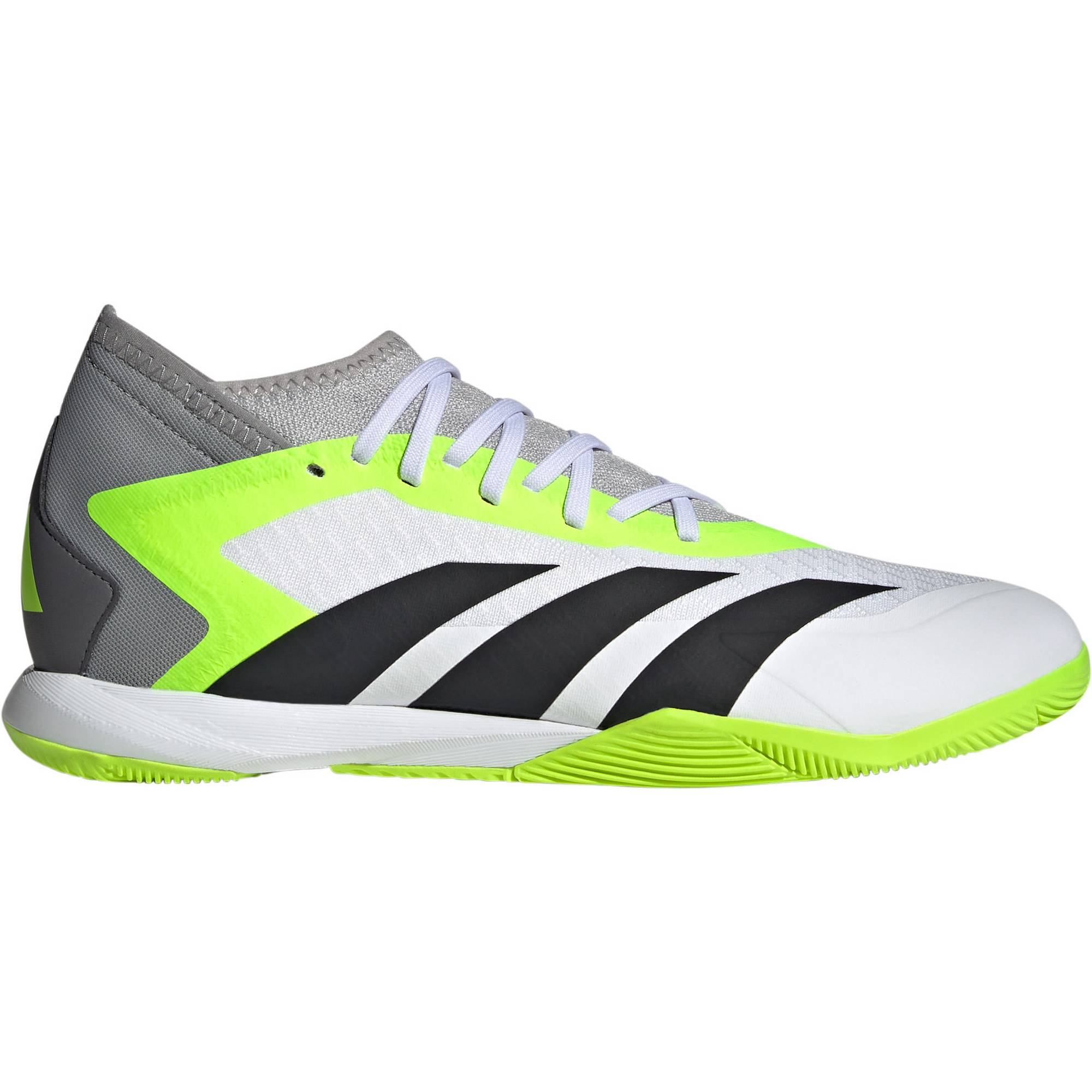 Adidas Herren Predator Accuracy 3 Fußballschuh Hallenschuh weiß-schwarz-grün