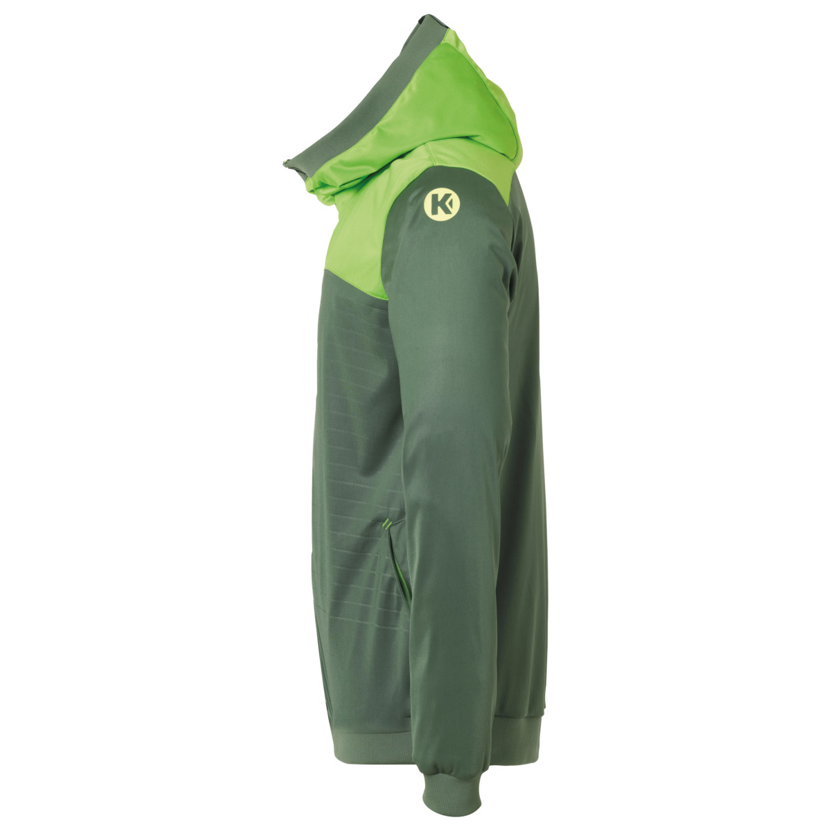 Kempa Herren Emotion 2.0 Kapuzenjacke dragongrün-hopegrün 4XL