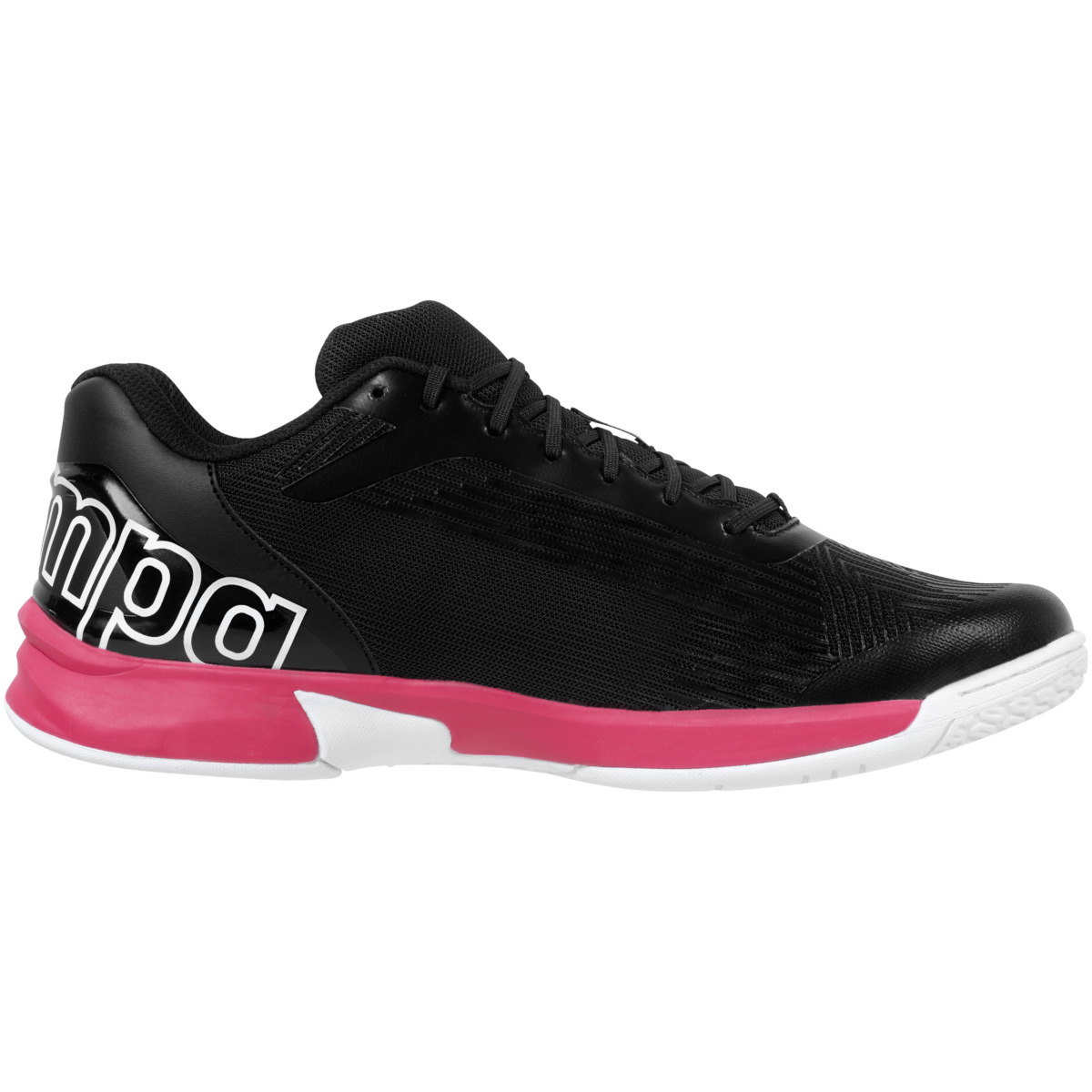 Kempa Unisex Attack Three 2.0 Handballschuh Indoorschuh schwarz-rot 46