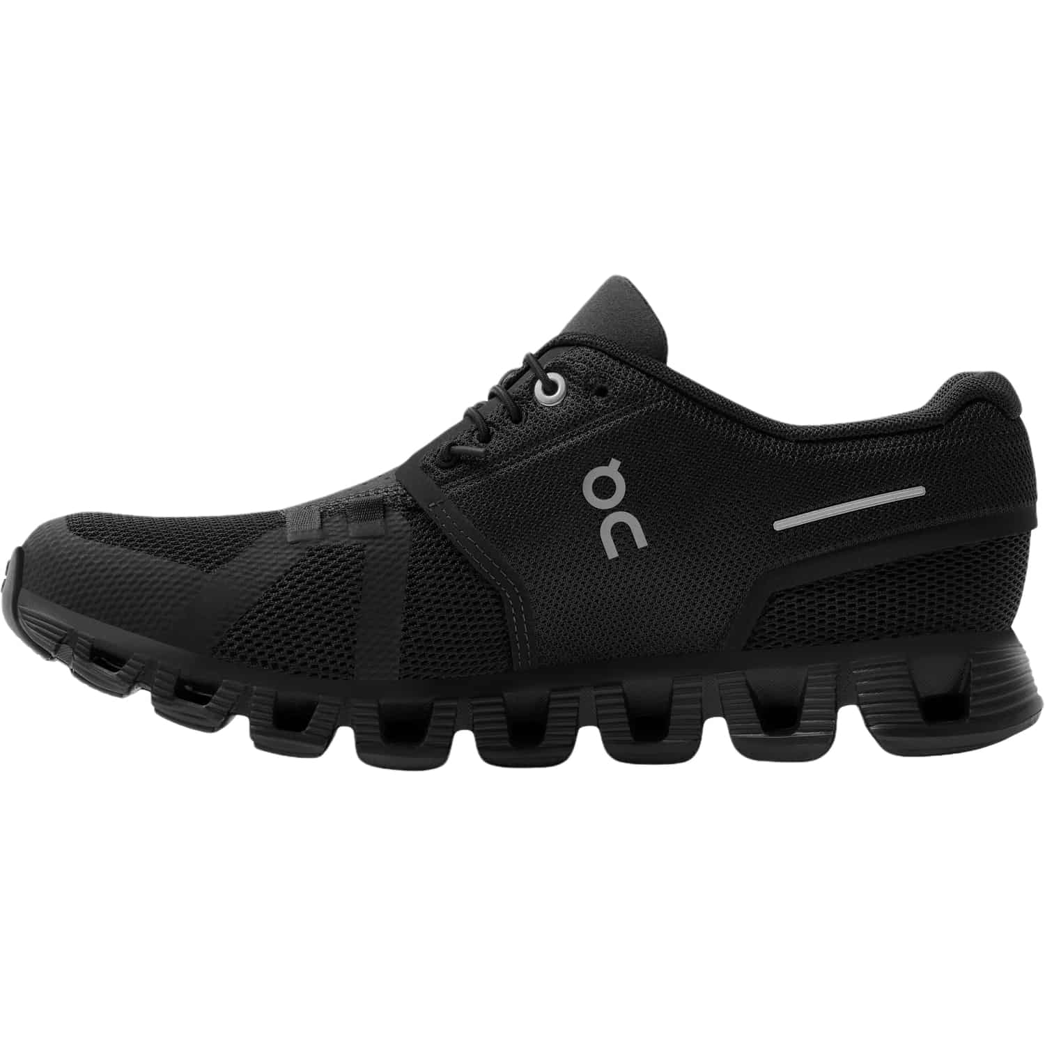 ON Damen Cloud 5 Laufschuh Freizeitschuh schwarz
