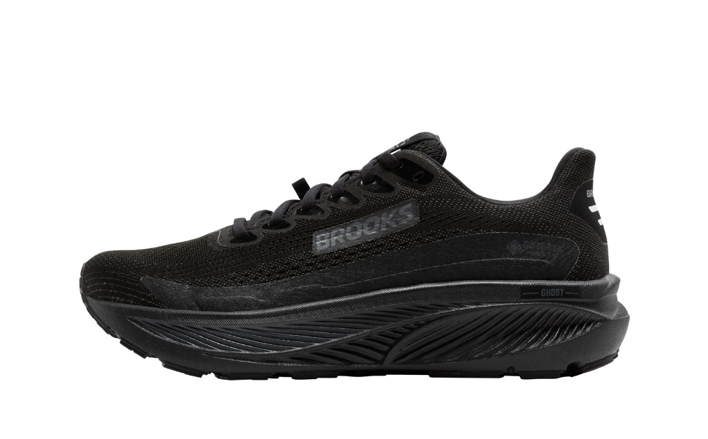 Brooks Herren Ghost 17 GTX Laufschuh Wasserdichter Laufschuh schwarz 44