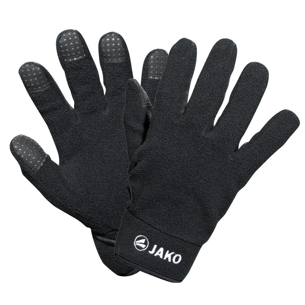 Jako Fleece Feldspieler Handschuh schwarz 7