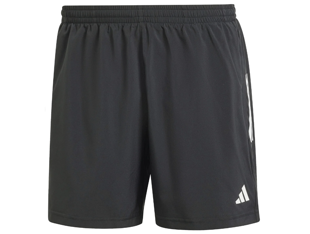 Addias Herren Own The Run Shorts Laufshorts schwarz-weiß XL