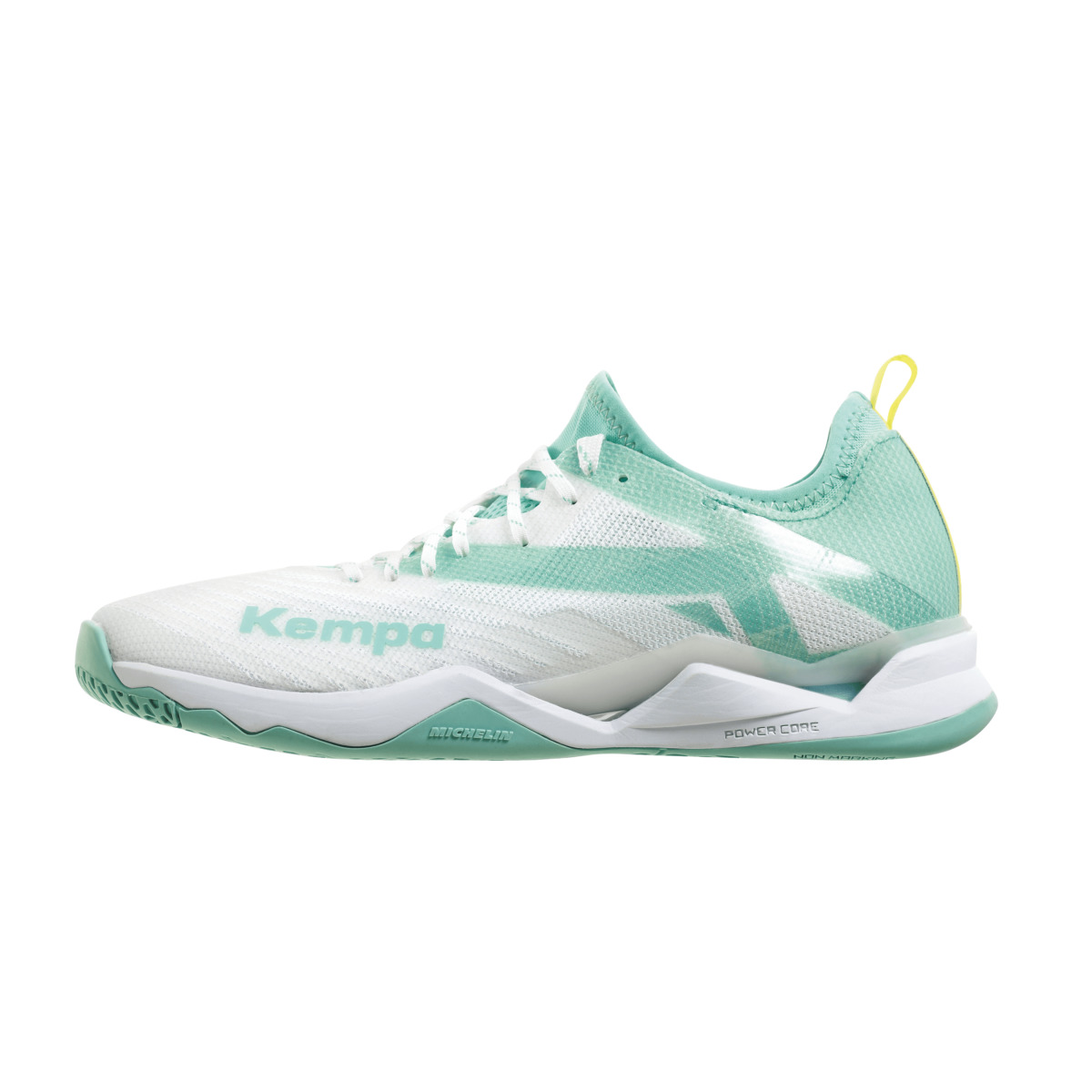 Kempa Damen Wing Lite 2.0 Handballschuh Indoorschuh weiß-türkis