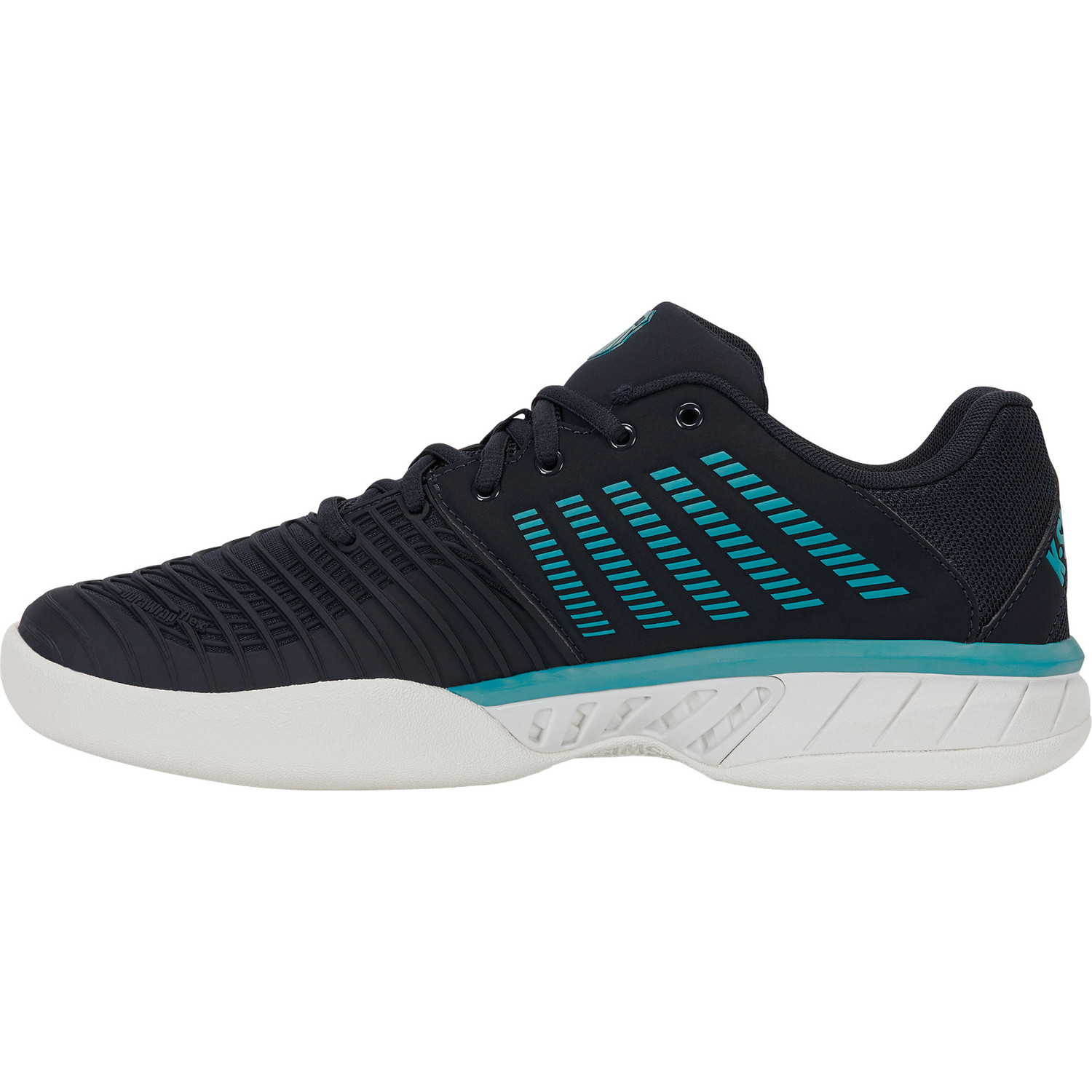 K-Swiss Herren Express Light 3 Carpet Tennisschuh dunkelblau-türkis 46