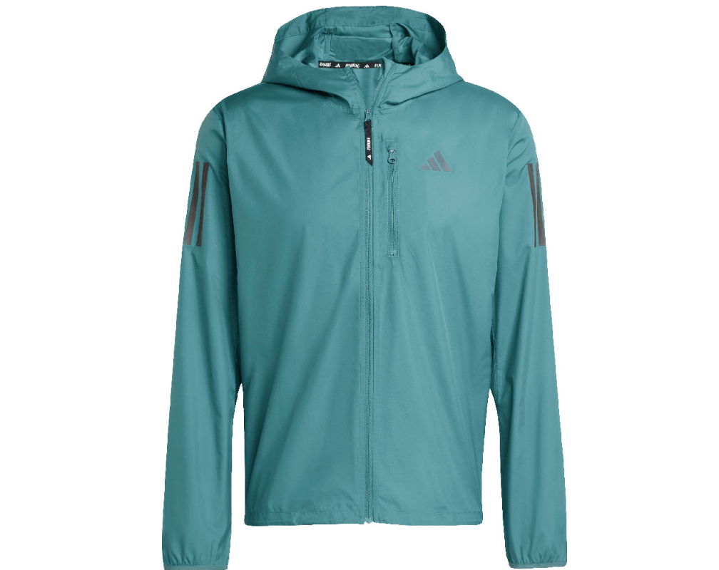 Adidas Herren Own The Run Jacke Laufjacke grün XL