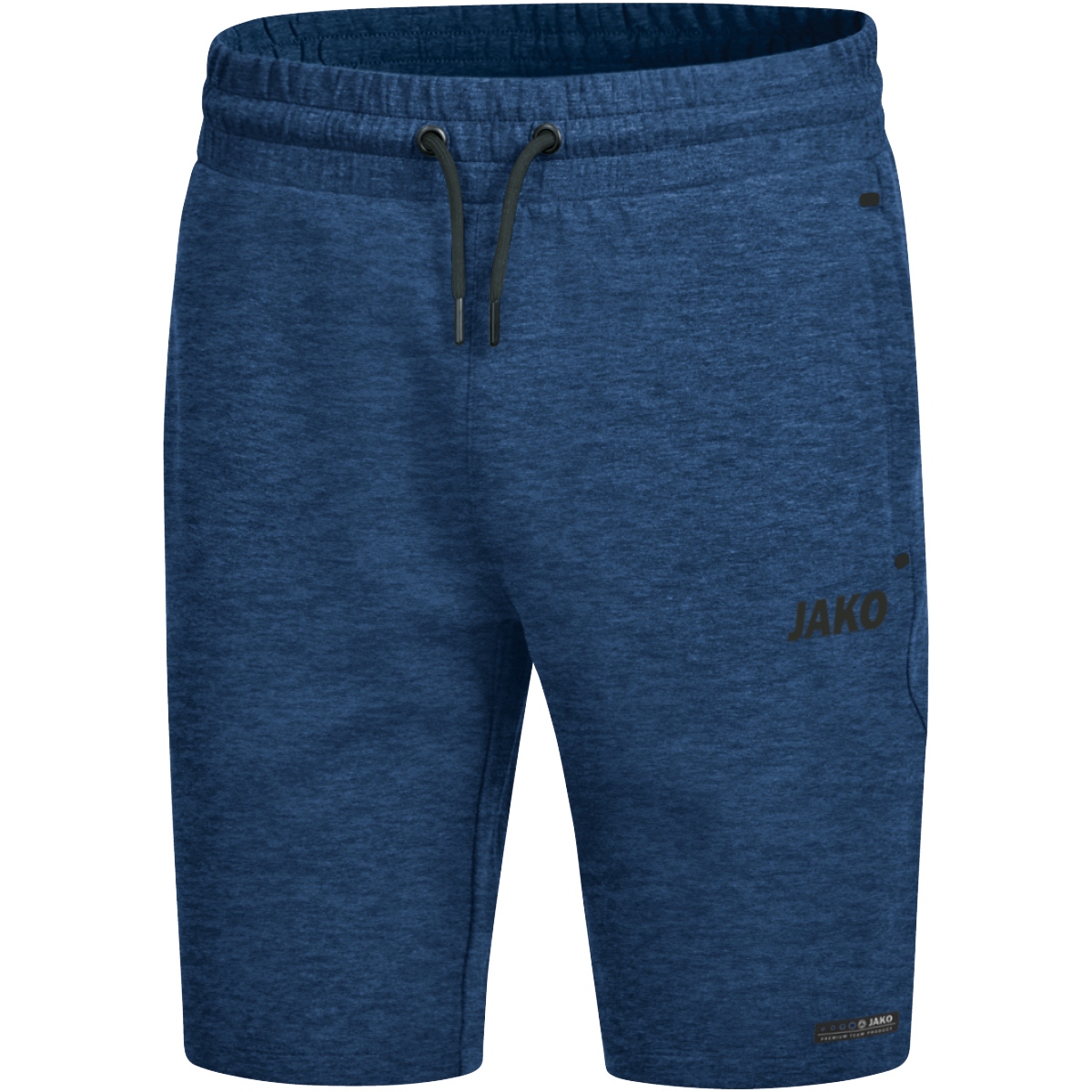 Jako Damen Premium Basics Short Sweatshort marine meliert