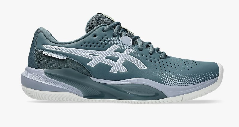 Asics Herren Challenger 15 Clay Tennisschuhe petrol grau 49