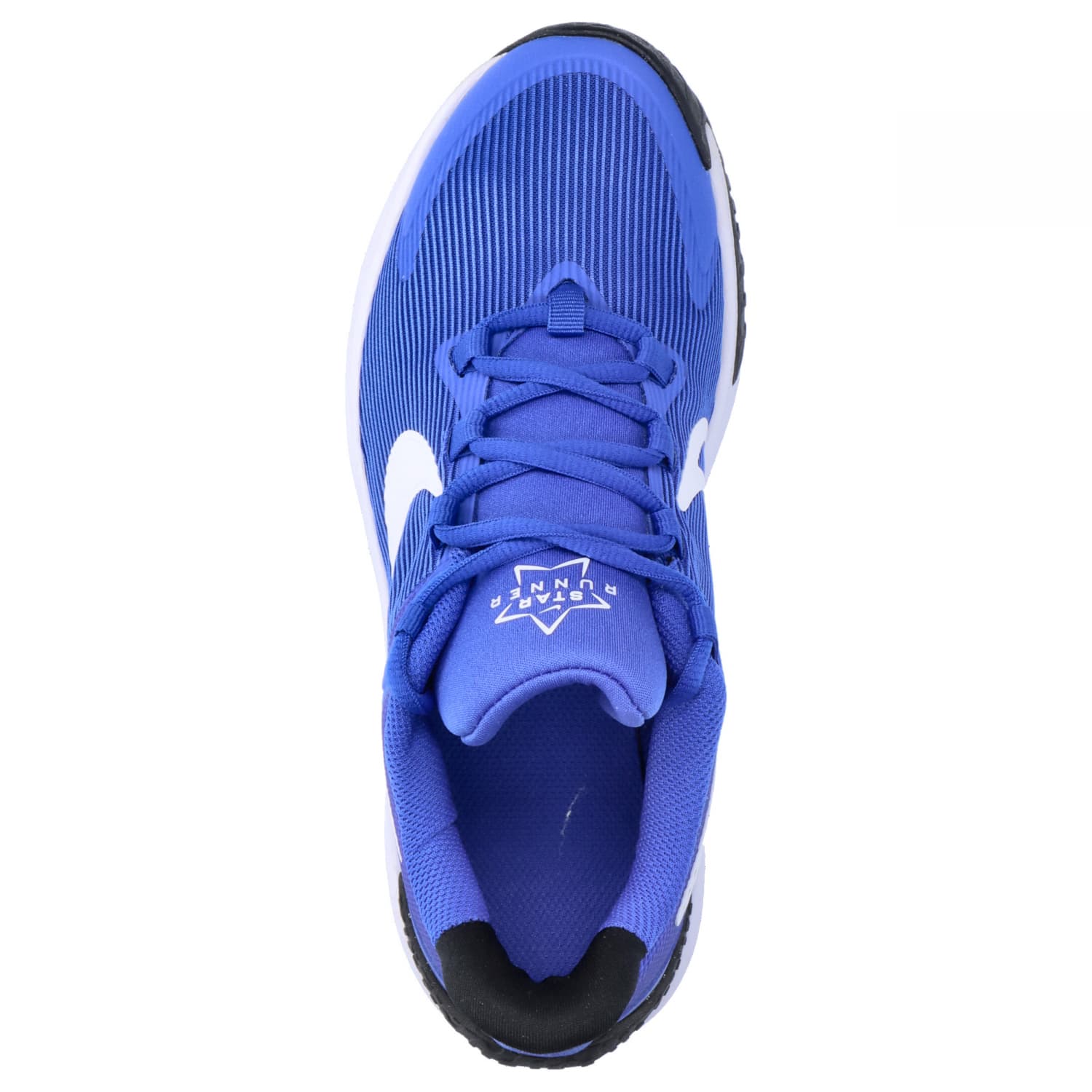 Nike Kinder Star Runner 4 Fitness/ Freizeitschuh blau- weiß- schwarz