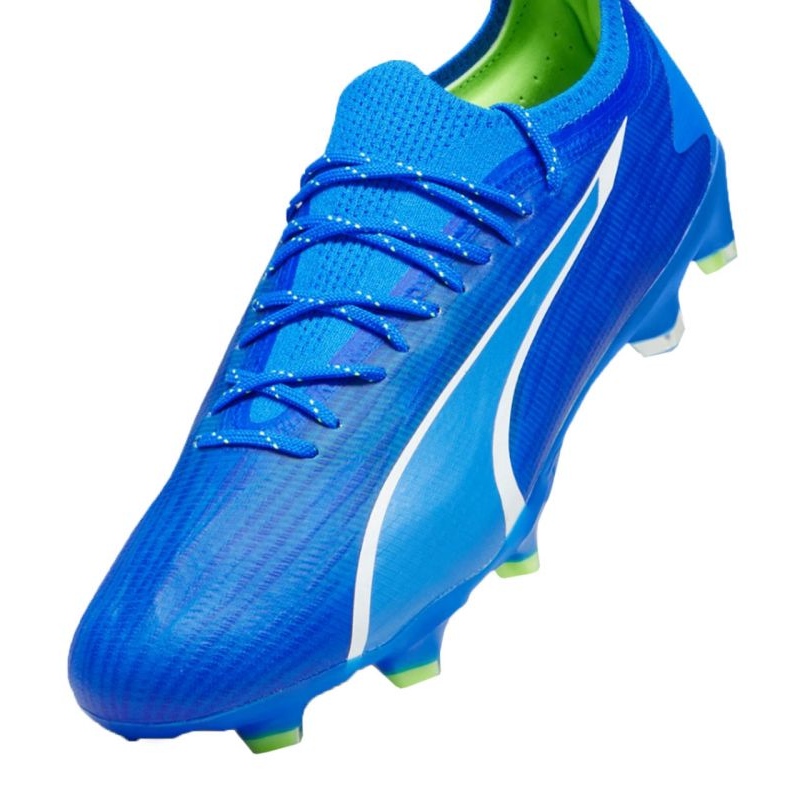 Puma Herren Ultra Ultimate FG/AG Fußballschuh blau-weiß 47