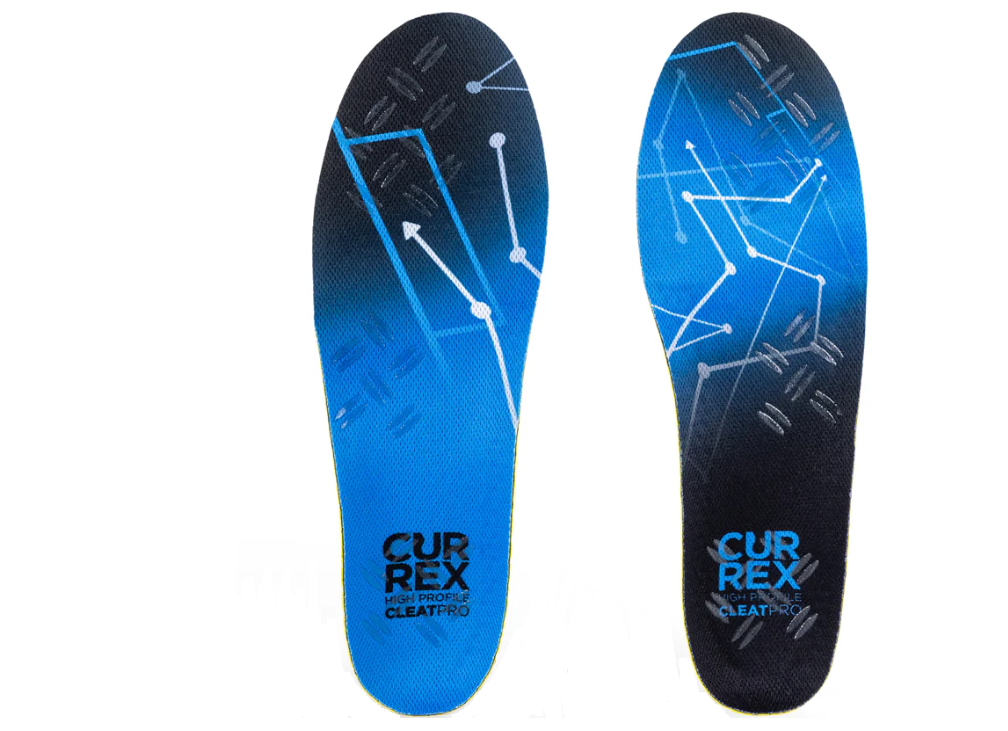 Currex Cleat Pro Fußball Einlegesohle high blau L 42-44