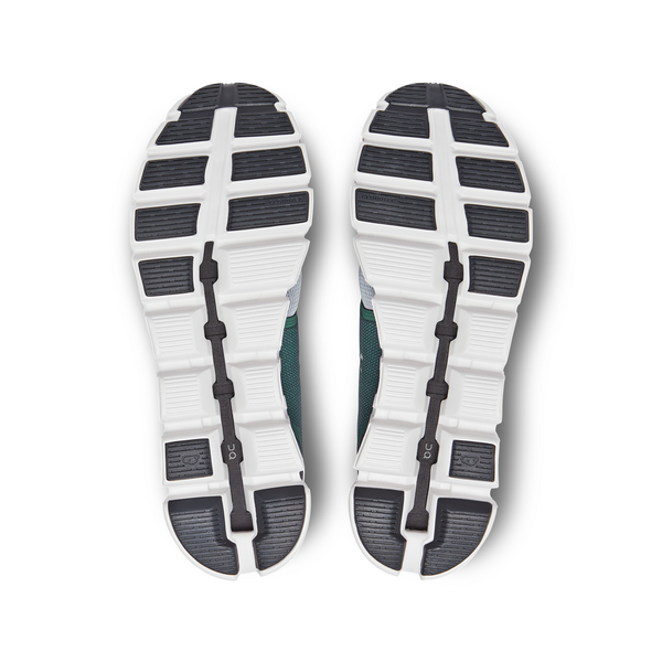 ON Herren Cloud 5 Laufschuh Freizeitschuh oliv-grau-neon grün 47.5