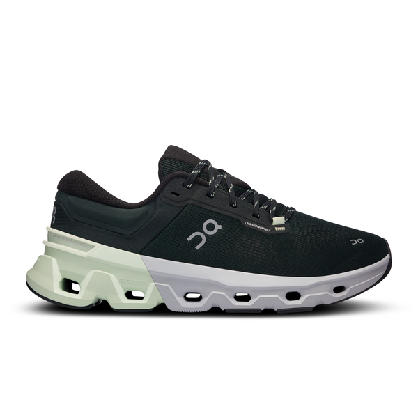 ON Herren Cloudflyer 5 Laufschuh Freizeitschuh dunkelgrün mintgrün