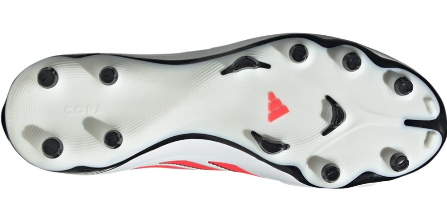 Adidas Herren Copa Pure III League FG MG Fußballschuh schwarz weiß rot 46