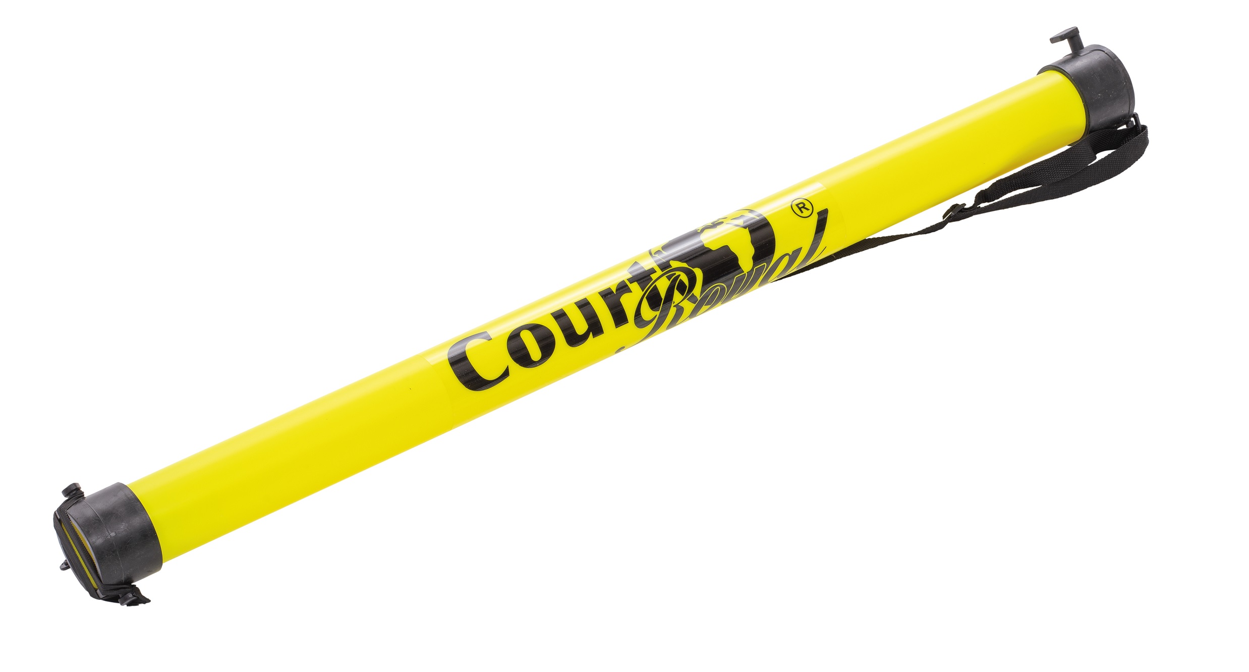 Universal Sport Court Royal Ballröhre gelb-schwarz Universal Sport Court Royal Ballröhre gelb-schwarz