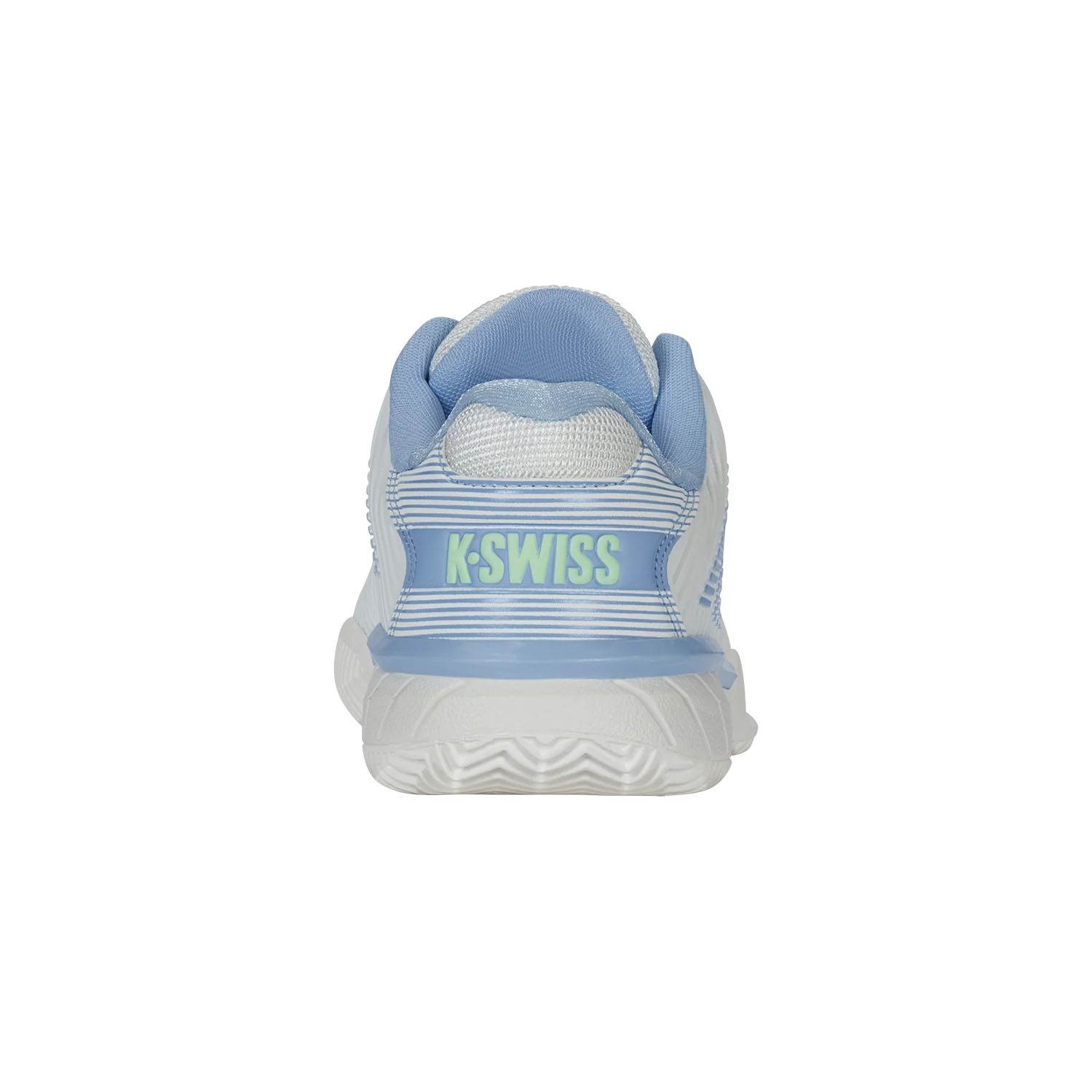 K- Swiss Damen Hypercourt Express 2 Clay Tennisschuh Sandplatzschuh weiß, blau, grün