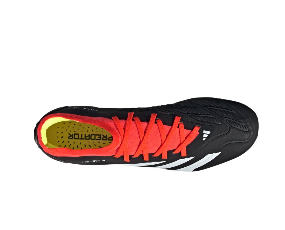 Adidas Herren Predator Pro FG Fußballschuh schwarz-weiß-rot 46
