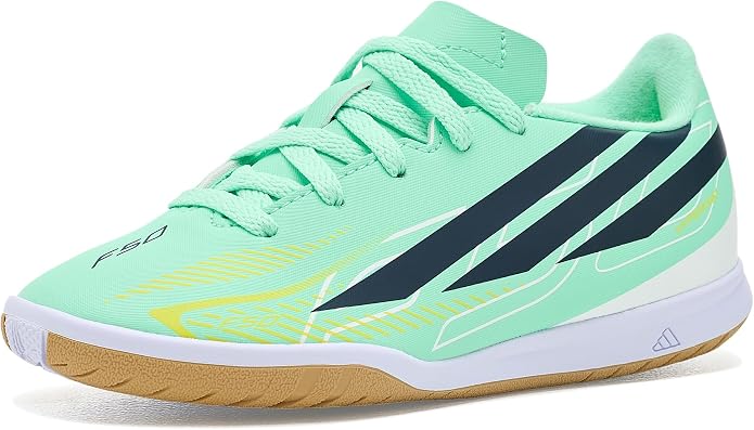 Adidas Kinder F50 Hyperfast Club IN J Hallenfußballschuh grün 33