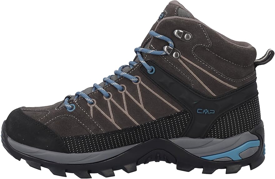 Campagnolo CMP Herren Rigel Mid Wanderschuh/Trekkingschuh grau-blau 44