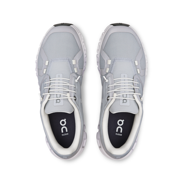 ON Damen Cloud 6 Laufschuh/ Freizeitschuh grau, weiß