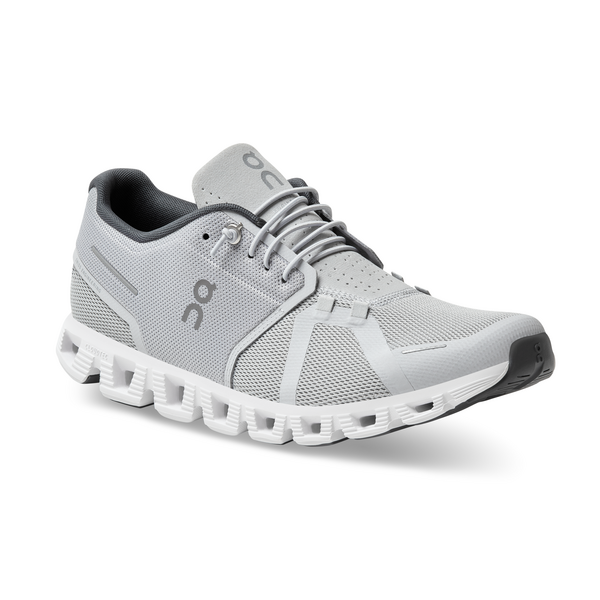 ON Herren Cloud 5 Laufschuh Freizeitschuh glacier-white 41