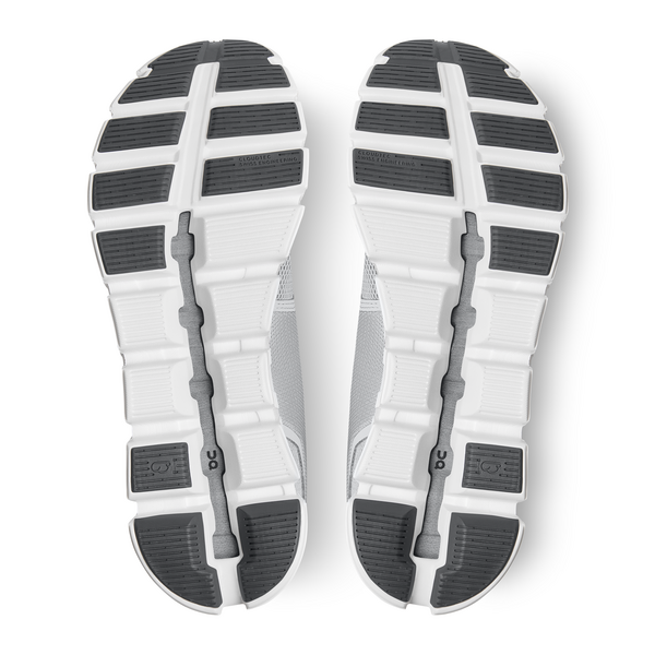 ON Herren Cloud 5 Laufschuh Freizeitschuh glacier-white 41