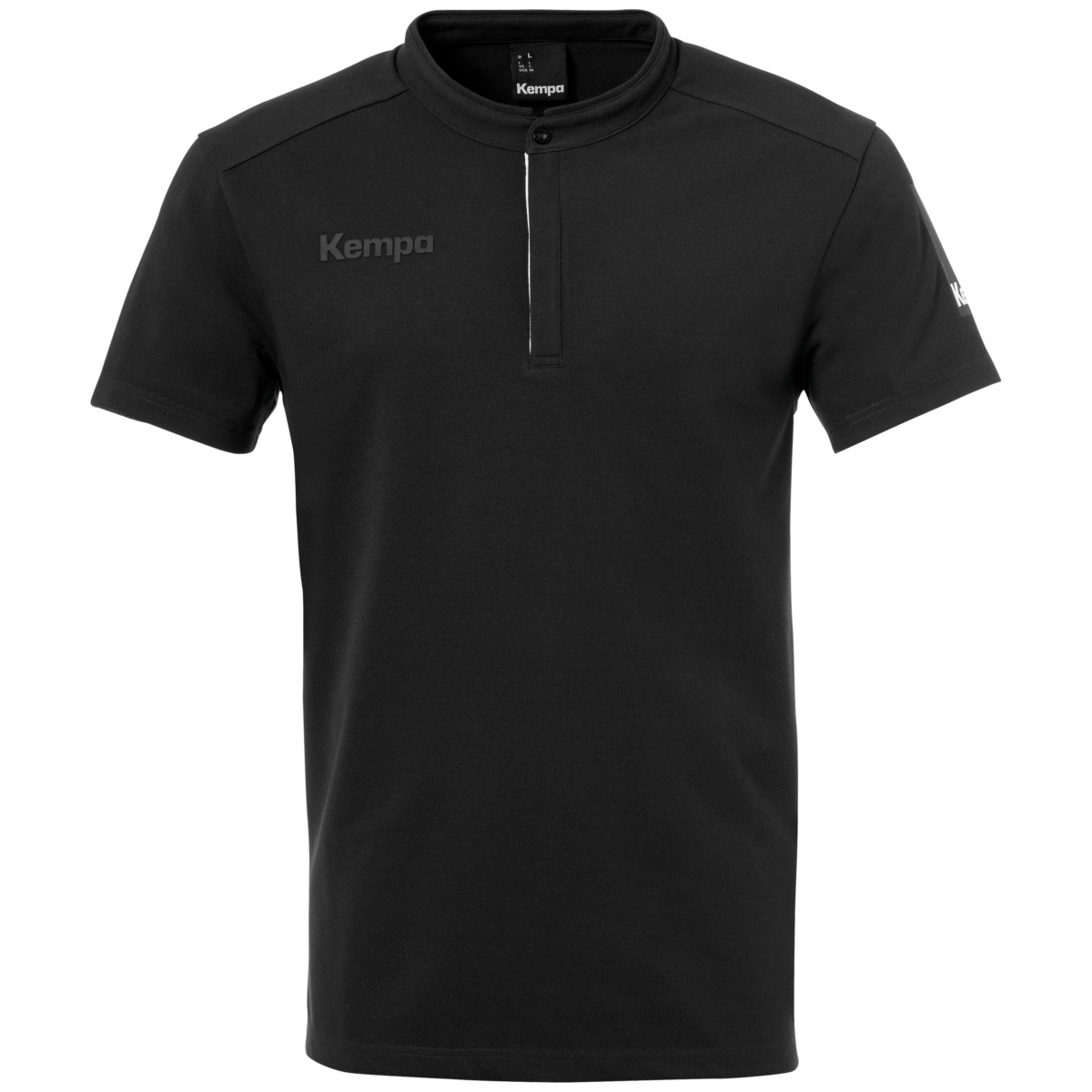 Kempa Herren Status Poloshirt schwarz XXXL