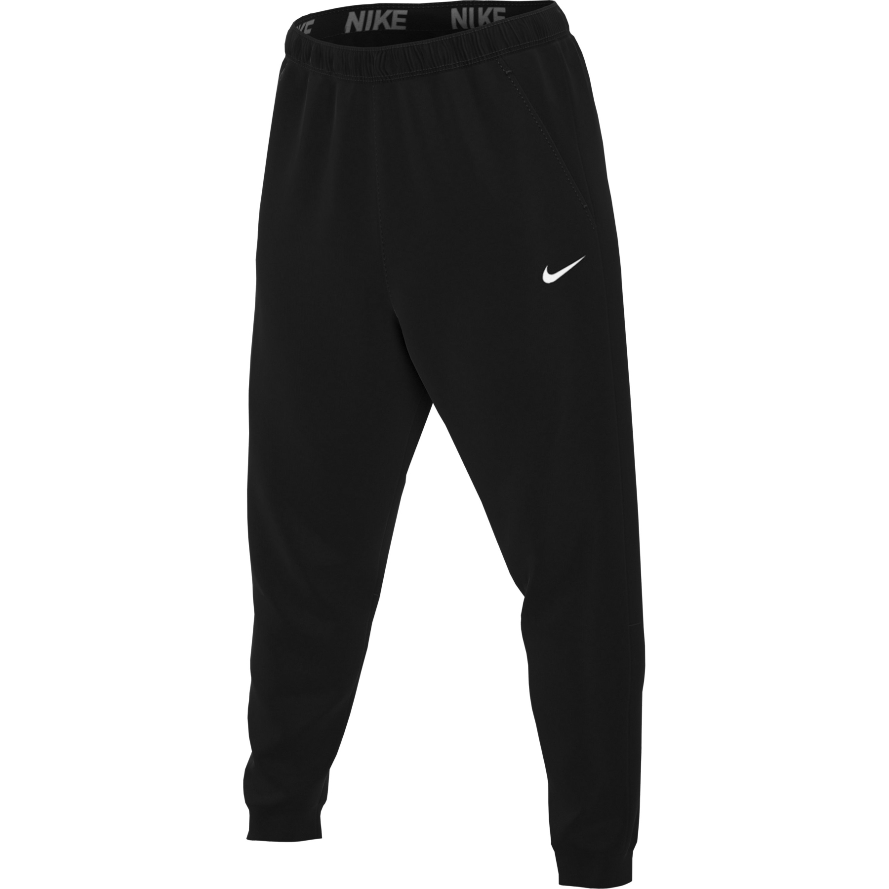 Nike Herren Dri-Fit Tapered Trainingshose Freizeithose schwarz XL