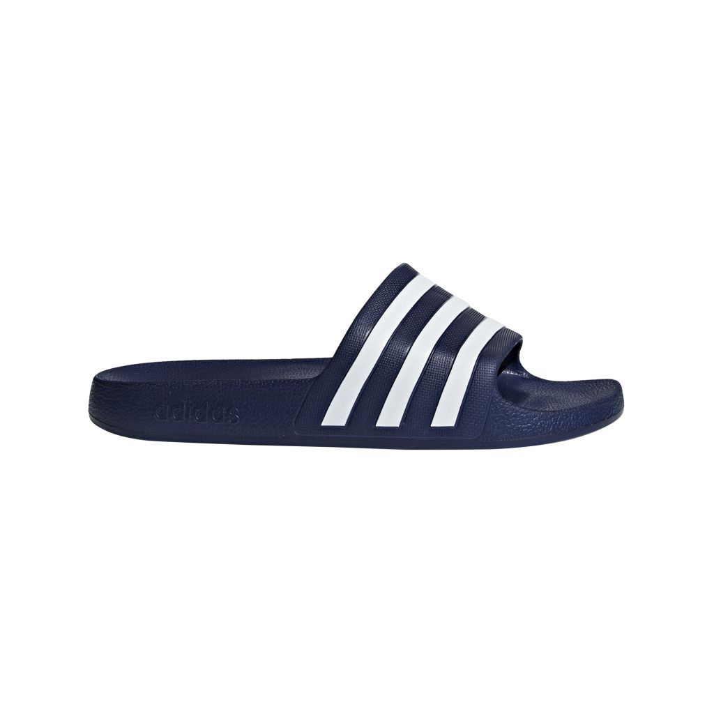 Adidas Herren Aqua Adilette Badelatschen blau-weiß 48 1/2