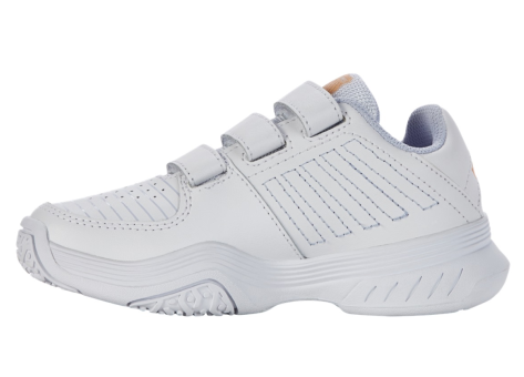 K-Swiss Kinder Court Express Strap Omni All Court Tennisschuh weiß-hellblau
