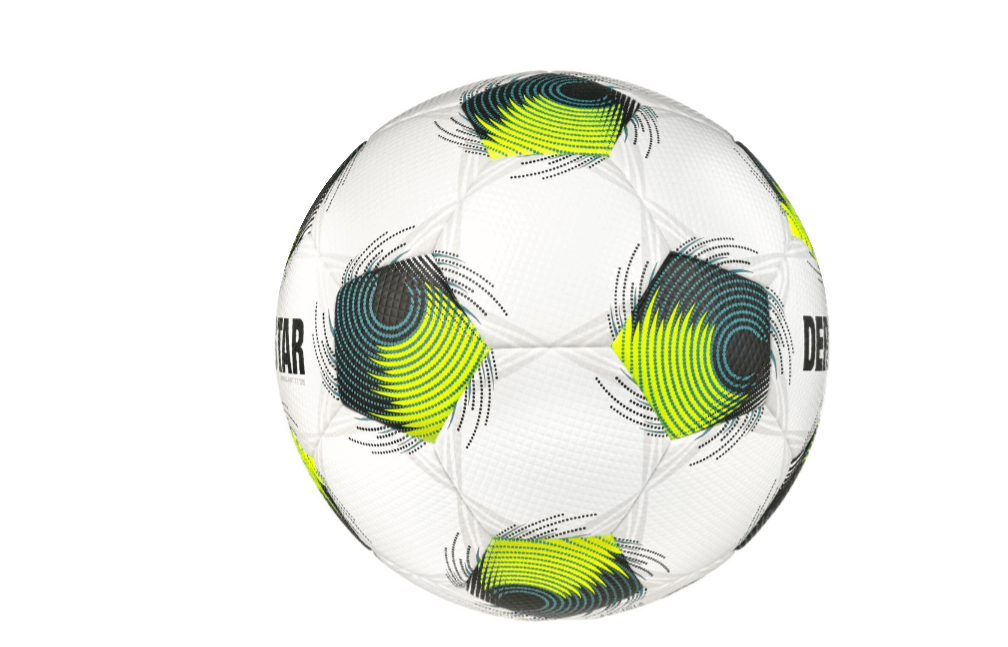 Derbystar Brilliant TT Fußball weiß grün 5