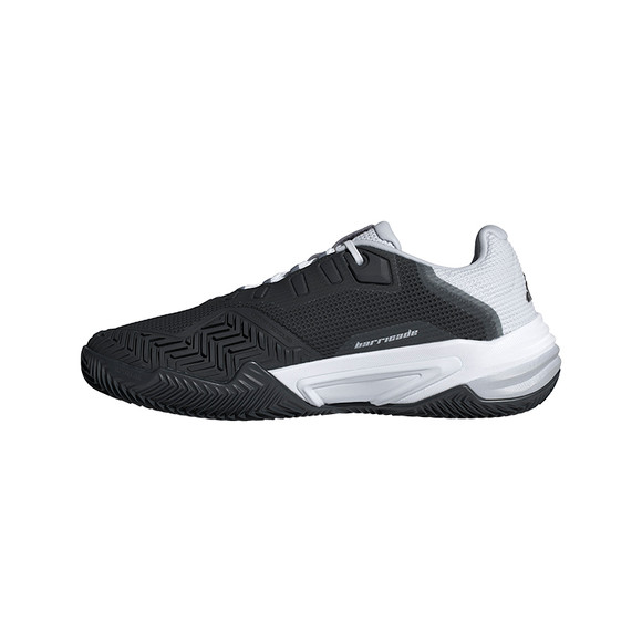 Adidas Herren Barricade 13 Clay Tennisschuh schwarz-weiß-grau
