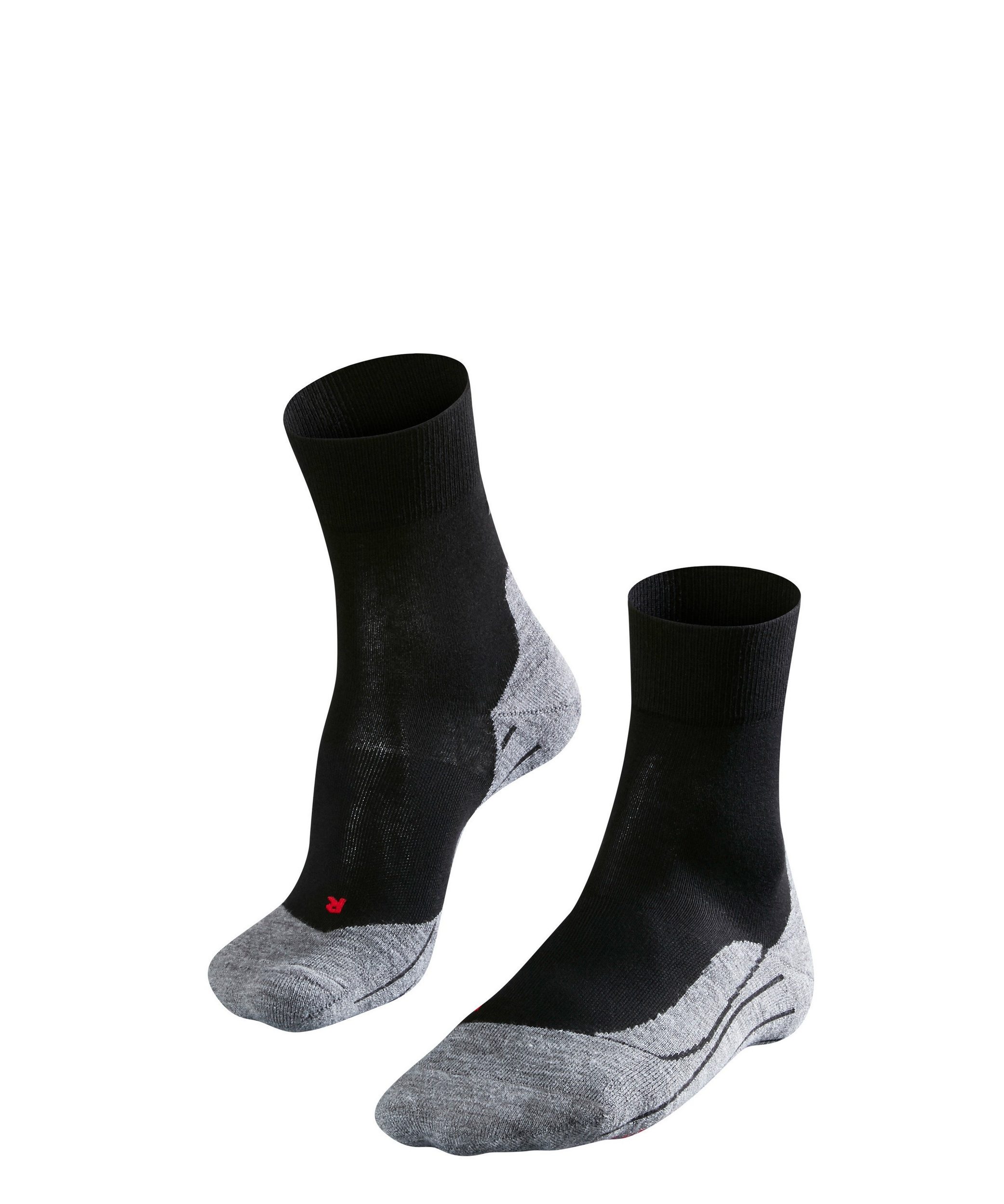 Falke Damen Running und Fitness Socken Strümpfe RU 4 schwarz-grau 41-42