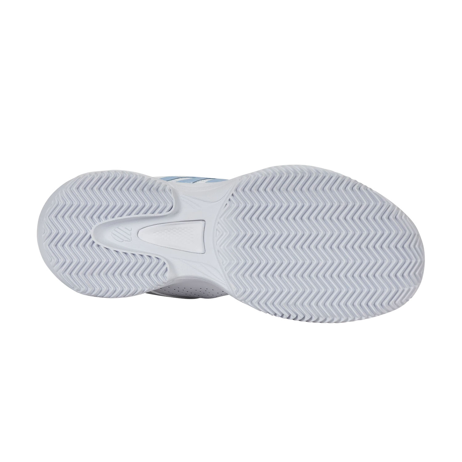 K- Swiss Damen Court Express 2 Clay Tennisschuh Sandplatzschuh weiß, blau, grün