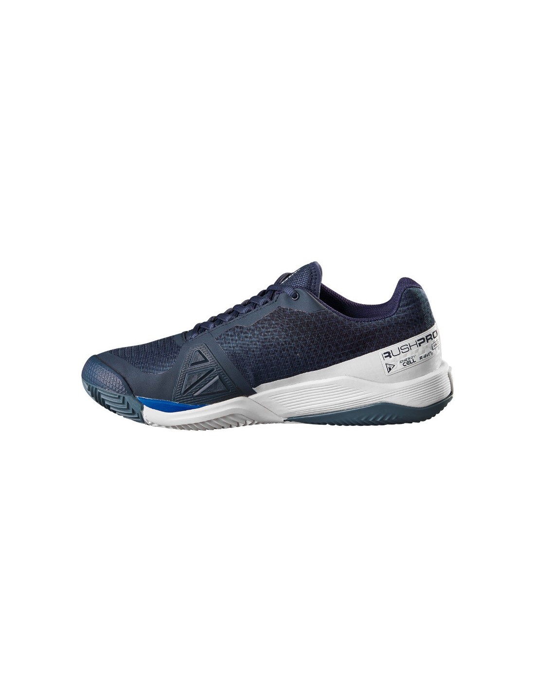 Wilson Herren Rush Pro 4.0 Clay Tennisschuh Sandplatzschuh dunkelblau-schwarz-weiß 48