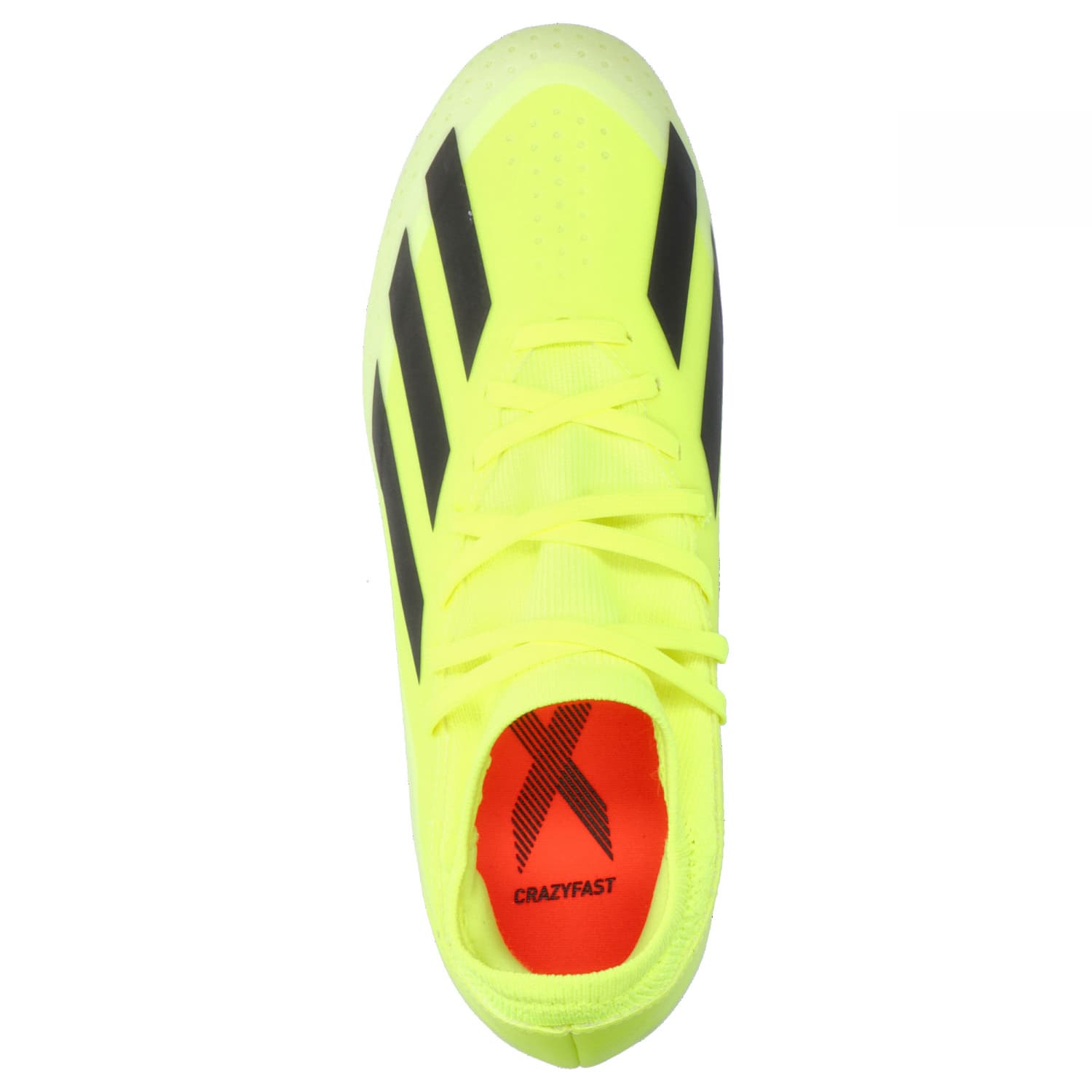 Adidas Kinder X Crazyfast League Fußballschuh neongelb-schwarz-weiß 38 2/3