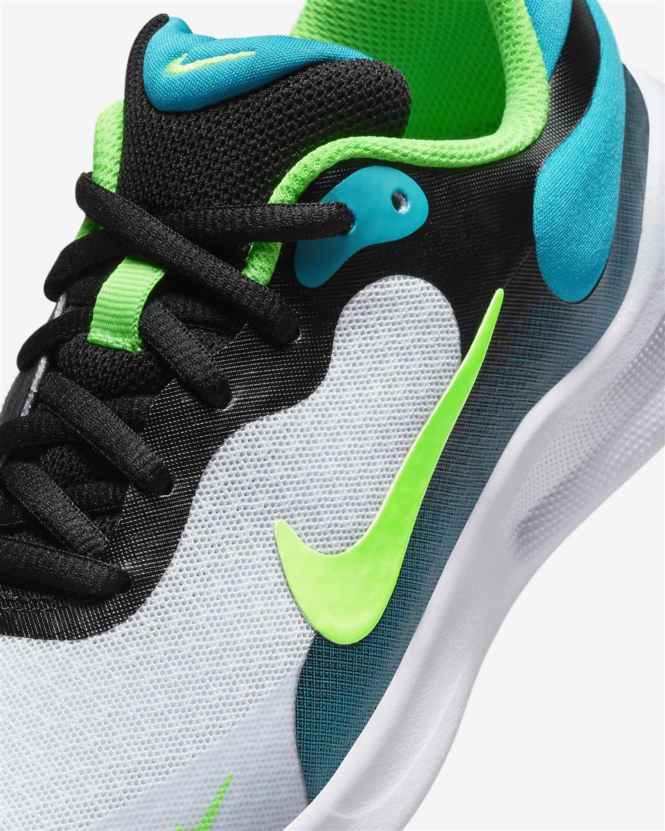 Nike Kinder Revolution 7 Laufschuh Sneaker schwarz-grün-türkis-weiß