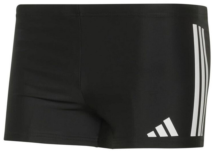 Adidas Herren 3 Streifen Boxer Badehose schwarz 7