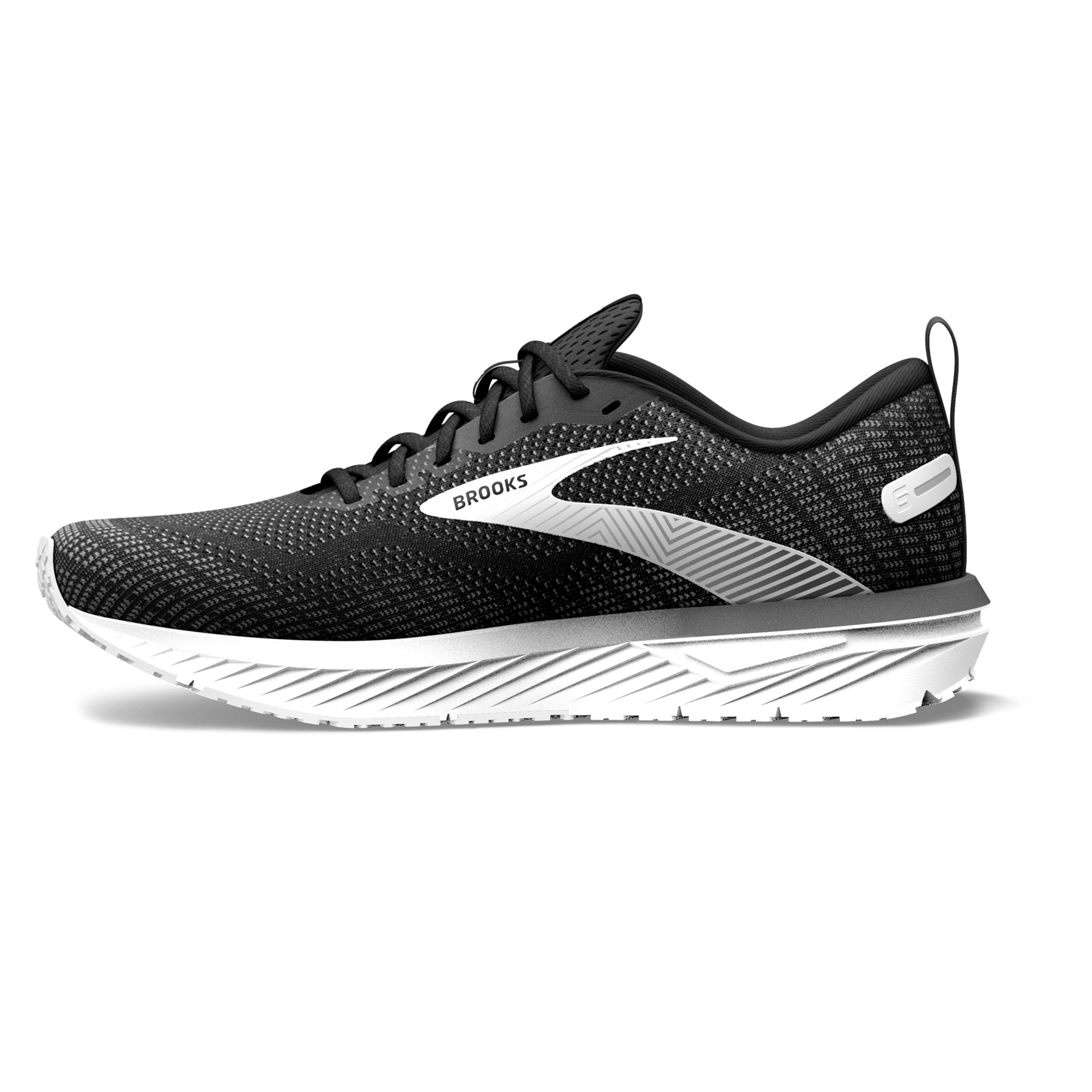 Brooks Damen Revel 6 Laufschuh schwarz-weiß 42.5