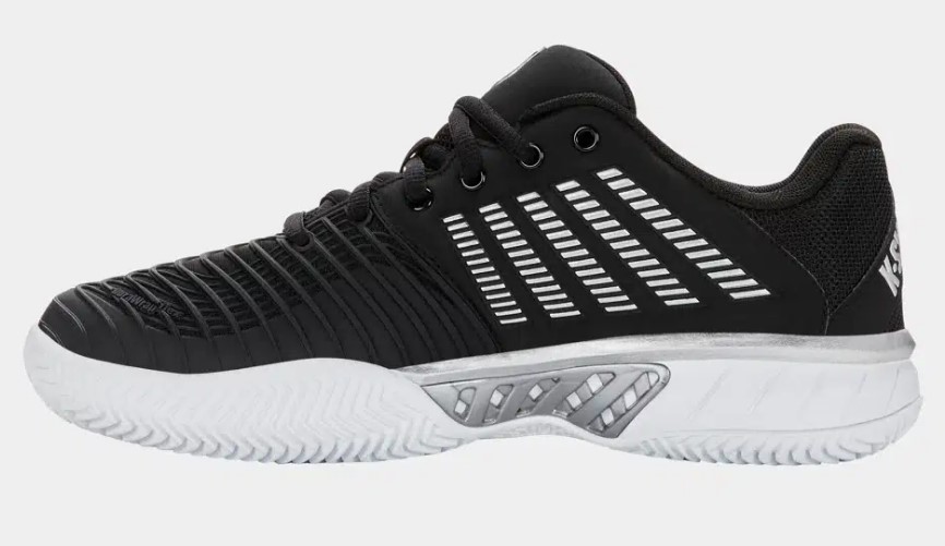K-Swiss Damen Express Light 3 Clay Tennisschuh/Sandplatzschuh schwarz-silber 42