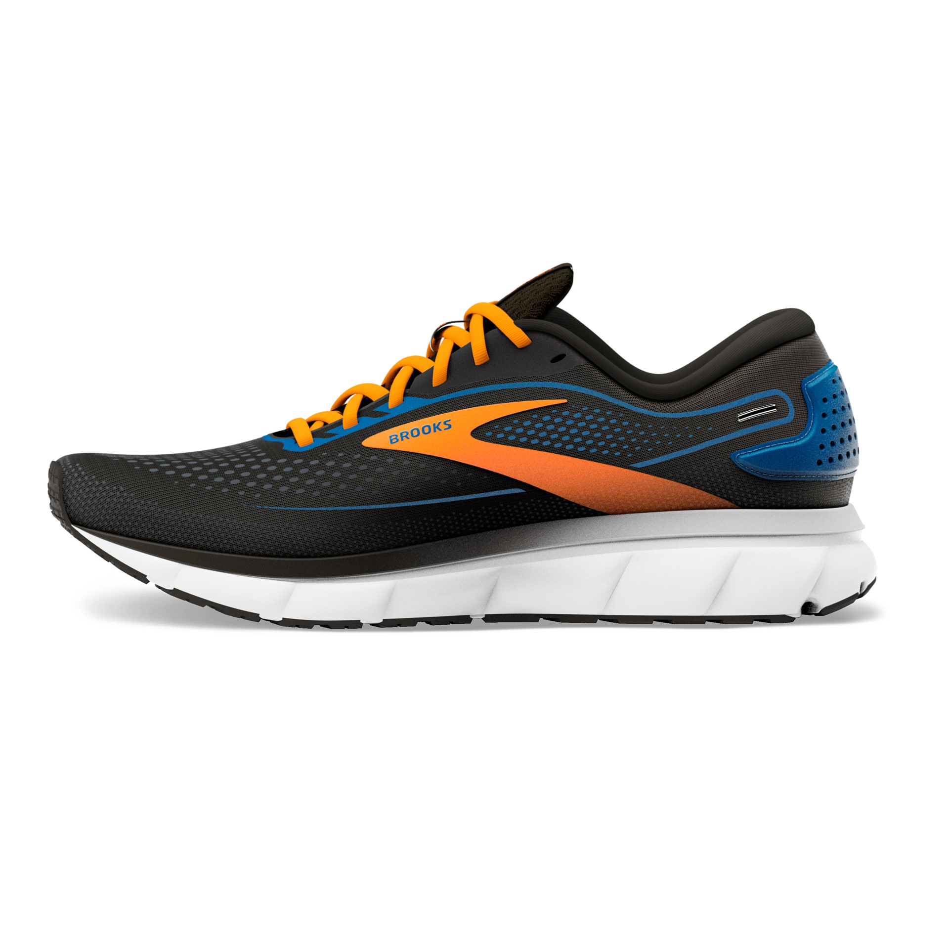 Brooks Herren Trace 2 Laufschuh schwarz-orange-blau 47.5