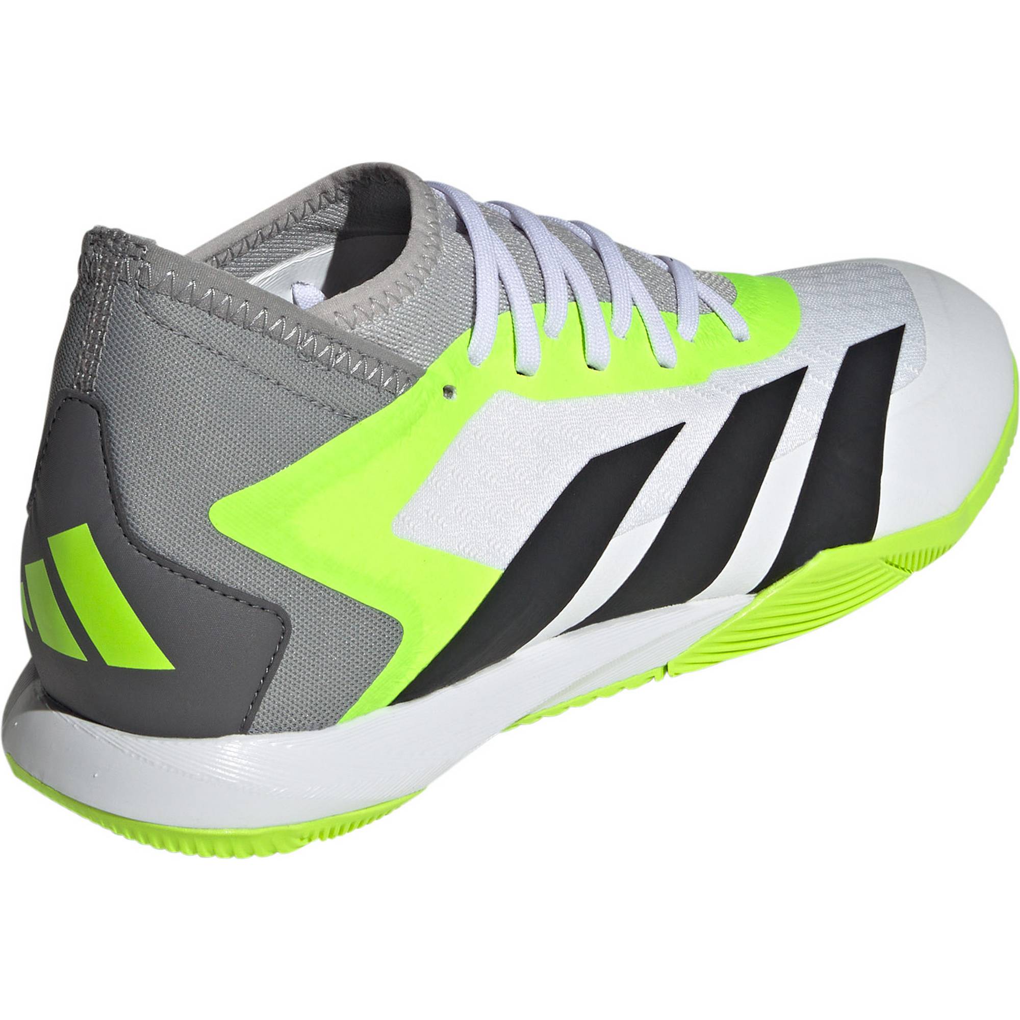 Adidas Herren Predator Accuracy 3 Fußballschuh Hallenschuh weiß-schwarz-grün
