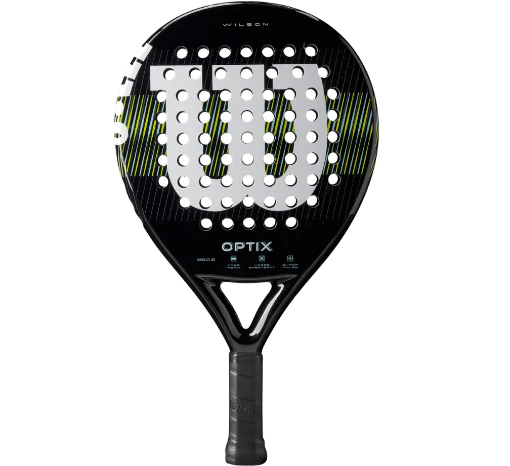 Wilson Optix V1 Padelschläger schwarz