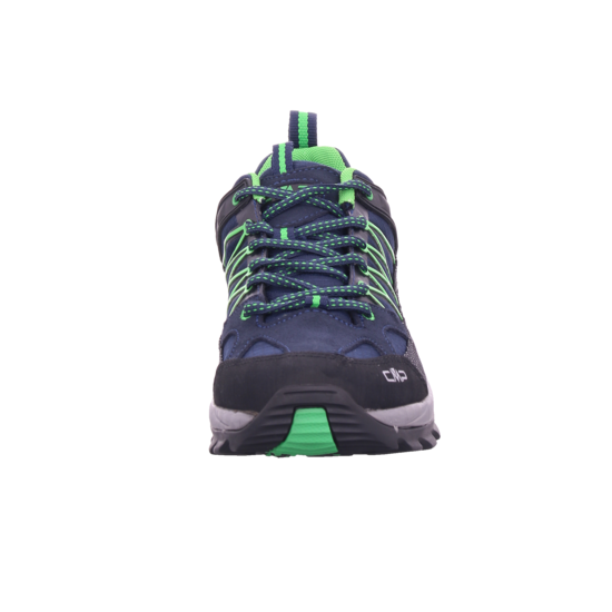 CMP Herren Rigel Low Trekkingschuh Wandershuh Outdoorschuh schwarz-dunkelblau-grün 45