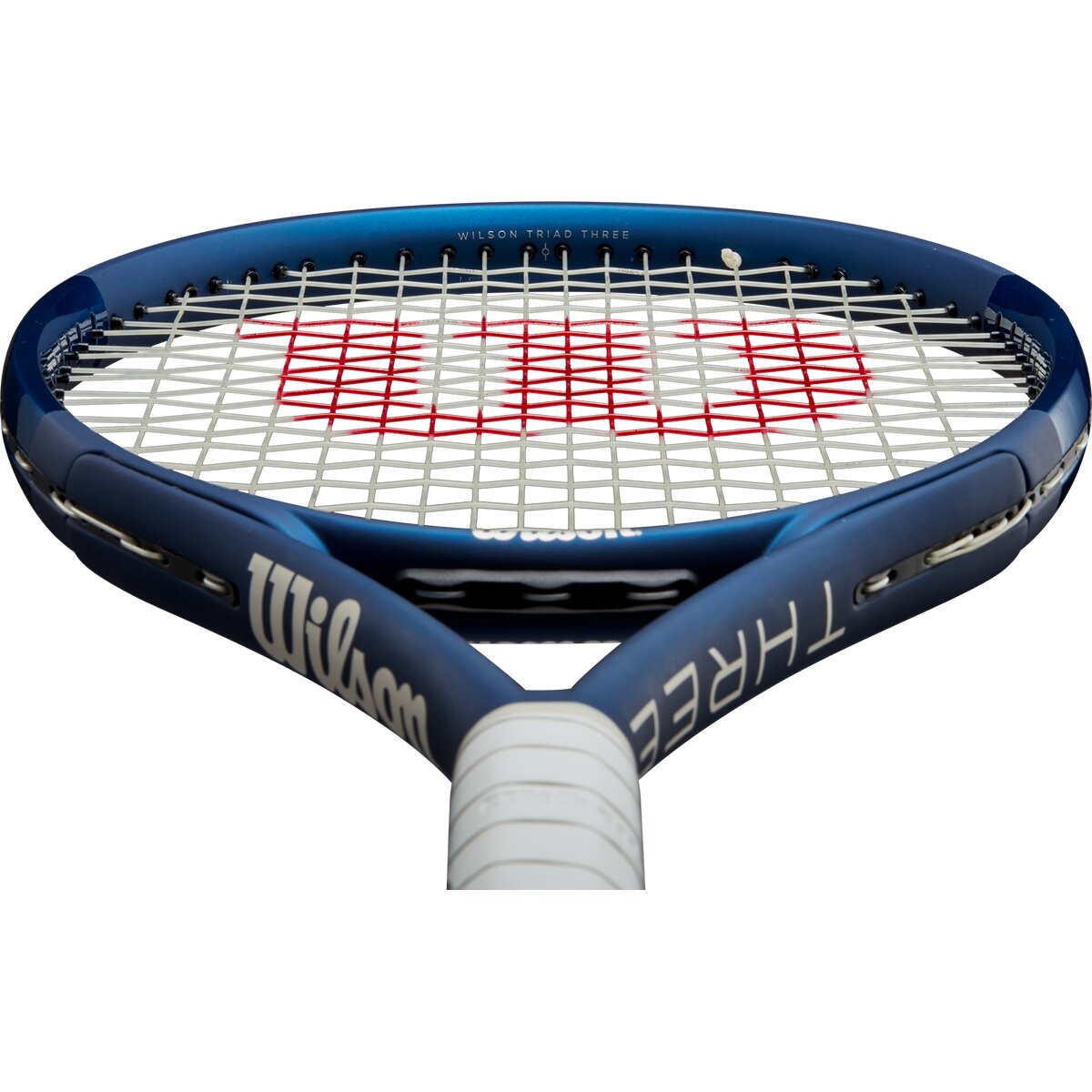 Wilson Triad Three Tennisschläger besaitet blau L3