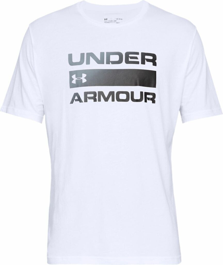 Under Armour Herren Team Issue Shirt weiß-schwarz M