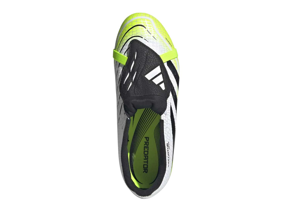 Adidas Kinder Predator League FT FG/MG Fußballschuh weiß grün schwarz 38 2/3