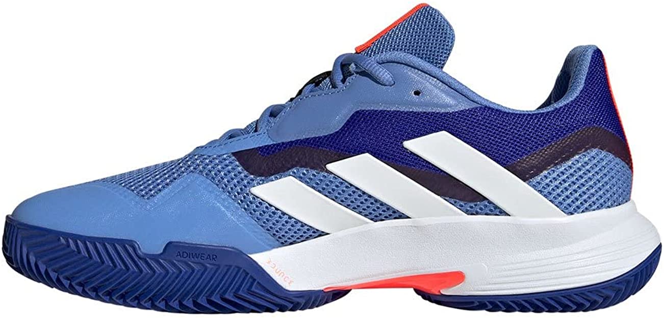 Adidas Herren Courtjam Control Tennisschuh blau-weiß 46