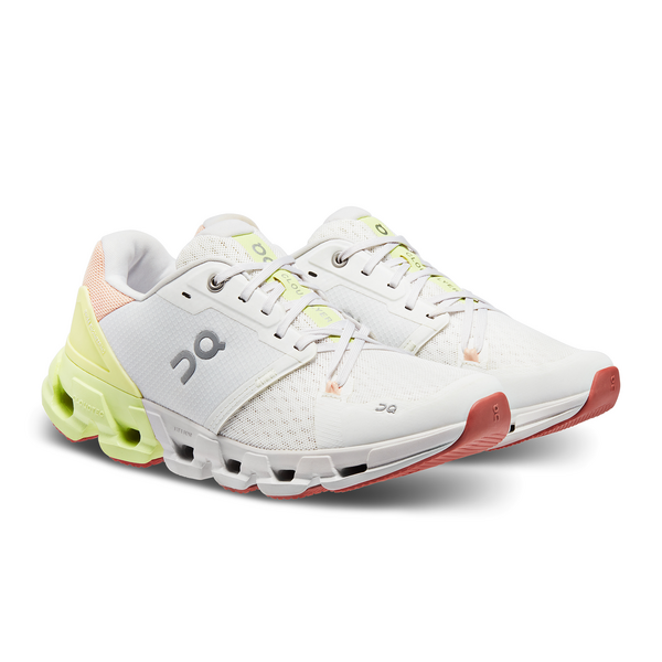 ON Damen Cloudflyer 4 Laufschuh weiß-grün-rosa 42
