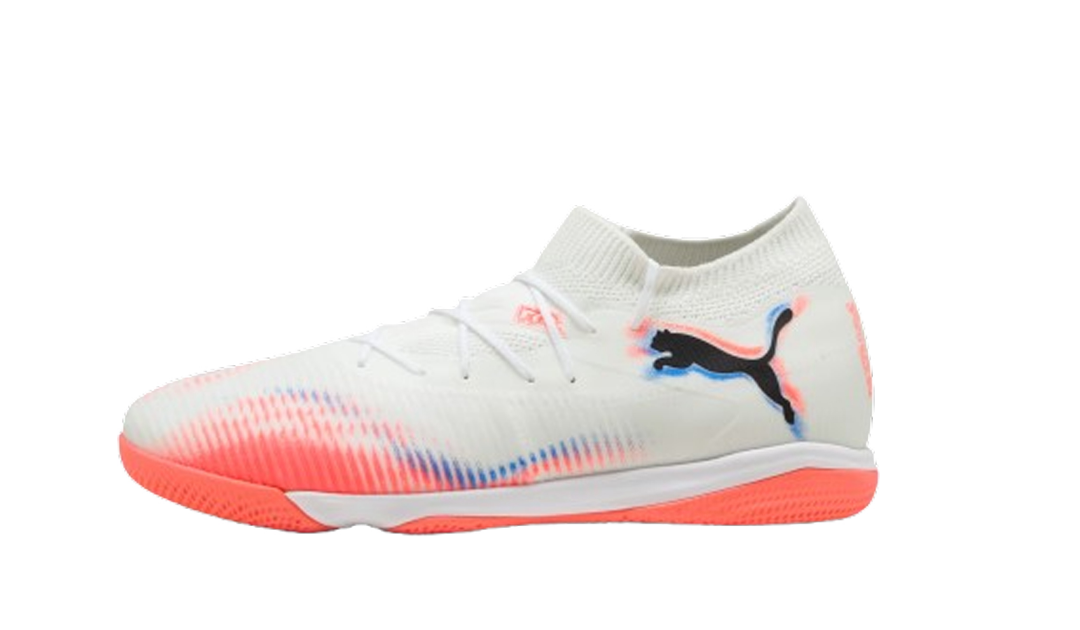 Puma Herren Future Match 8 IT Fußballschuh Hallenschuh weiß 47